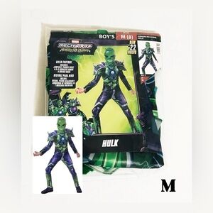 Marvel Hulk Mech Strike Halloween Costume Boys Size M